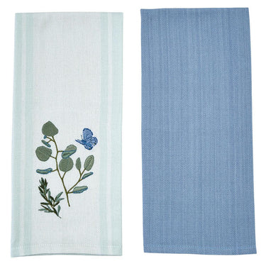 Eucalyptus Greens 2 Dishtowel Set Park Designs - The Fox Decor